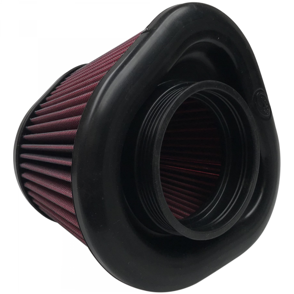 S&B KF-1037-BKJF Air Filter For Intake Kits 75-5068 Oiled Cotton Cleanable Red S&B - Truck Part Superstore