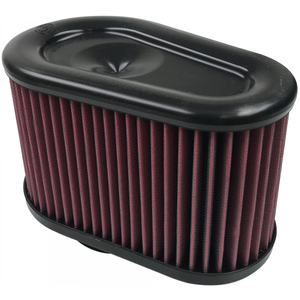 S&B KF-1039-BKJF Air Filter For Intake Kits 75-5070 Oiled Cotton Cleanable Red S&B - Truck Part Superstore
