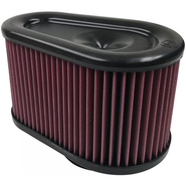 S&B KF-1039-BKJF Air Filter For Intake Kits 75-5070 Oiled Cotton Cleanable Red S&B - Truck Part Superstore