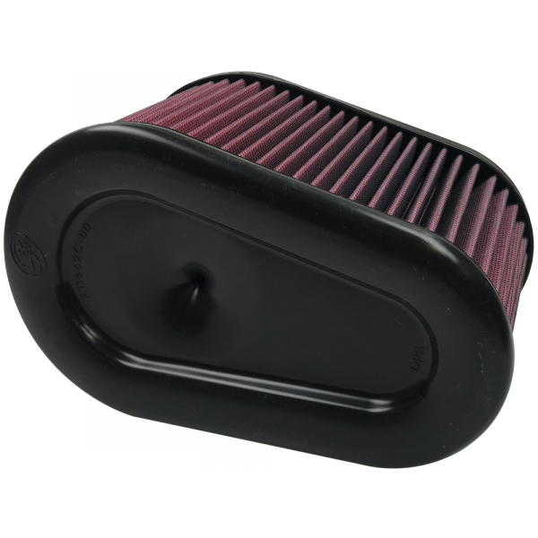 S&B KF-1039-BKJF Air Filter For Intake Kits 75-5070 Oiled Cotton Cleanable Red S&B - Truck Part Superstore