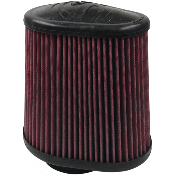 S&B KF-1050-BKJF Air Filter For Intake Kits 75-5104,75-5053 Oiled Cotton Cleanable Red S&B - Truck Part Superstore