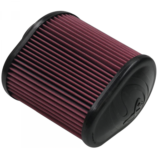 S&B KF-1050-BKJF Air Filter For Intake Kits 75-5104,75-5053 Oiled Cotton Cleanable Red S&B - Truck Part Superstore