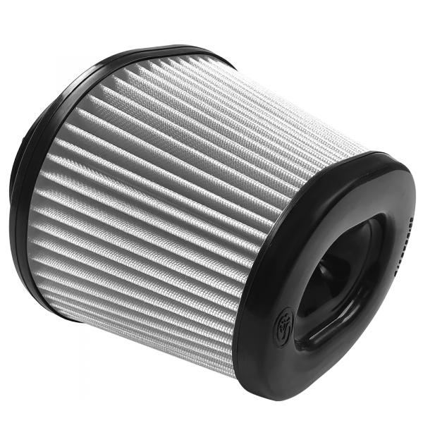 S&B KF-1051D-BKJF Air Filter For Intake Kits 75-5105,75-5054 Dry Extendable White S&B - Truck Part Superstore