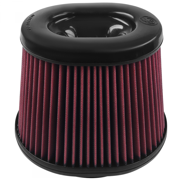 S&B KF-1051-BKJF Air Filter For Intake Kits 75-5105,75-5054 Oiled Cotton Cleanable Red S&B - Truck Part Superstore
