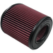 S&B KF-1052-BKJF Air Filter For Intake Kits 75-5065,75-5058 Oiled Cotton Cleanable Red S&B - Truck Part Superstore