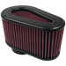S&B KF-1054-BKJF Air Filter For Intake Kits 75-5032 Oiled Cotton Cleanable Red S&B - Truck Part Superstore