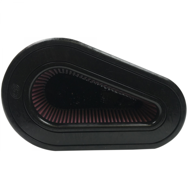S&B KF-1054-BKJF Air Filter For Intake Kits 75-5032 Oiled Cotton Cleanable Red S&B - Truck Part Superstore