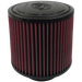 S&B KF-1055-BKJF Air Filter For Intake Kits 75-5061,75-5059 Oiled Cotton Cleanable Red S&B - Truck Part Superstore