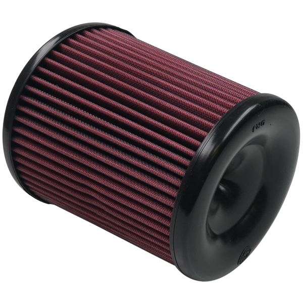 S&B KF-1057-BKJF Air Filter For Intake Kits 75-5060, 75-5084 Oiled Cotton Cleanable Red S&B - Truck Part Superstore
