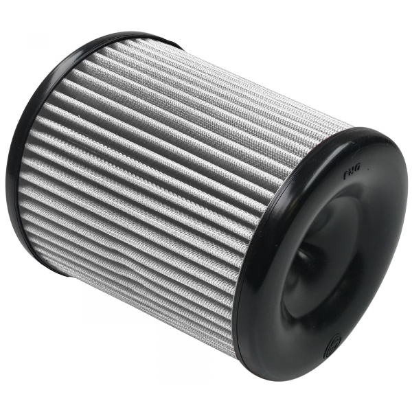 S&B KF-1057D-BKJF Air Filter For Intake Kits 75-5060, 75-5084 Dry Extendable White S&B - Truck Part Superstore