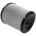 S&B KF-1057D-BKJF Air Filter For Intake Kits 75-5060, 75-5084 Dry Extendable White S&B - Truck Part Superstore