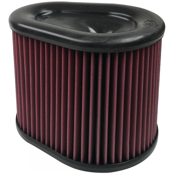 S&B KF-1062-BKJF Air Filter For Intake Kits 75-5075 Oiled Cotton Cleanable Red S&B - Truck Part Superstore