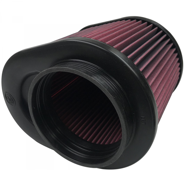 S&B KF-1062-BKJF Air Filter For Intake Kits 75-5075 Oiled Cotton Cleanable Red S&B - Truck Part Superstore