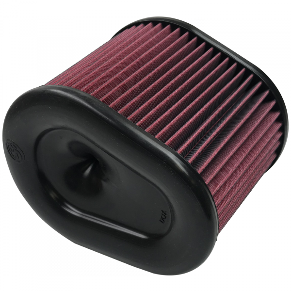 S&B KF-1062-BKJF Air Filter For Intake Kits 75-5075 Oiled Cotton Cleanable Red S&B - Truck Part Superstore