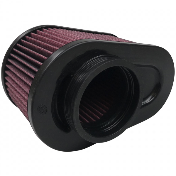 S&B KF-1064-BKJF Air Filter For Intake Kits 75-5086,75-5088,75-5089 Oiled Cotton Cleanable Red S&B - Truck Part Superstore