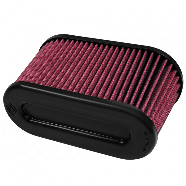 S&B KF-1065-BKJF Air Filter For Intake Kits 75-5107 Oiled Cotton Cleanable Red S&B - Truck Part Superstore