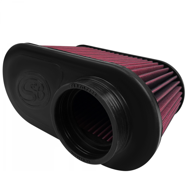 S&B KF-1065-BKJF Air Filter For Intake Kits 75-5107 Oiled Cotton Cleanable Red S&B - Truck Part Superstore