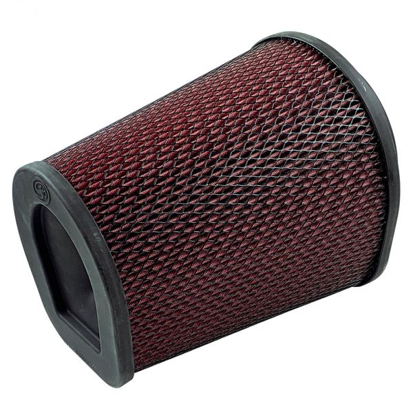 S&B KF-1070-BKJF Air Filter For Intake Kits 75-6000,75-6001 Oiled Cotton Cleanable Red S&B - Truck Part Superstore