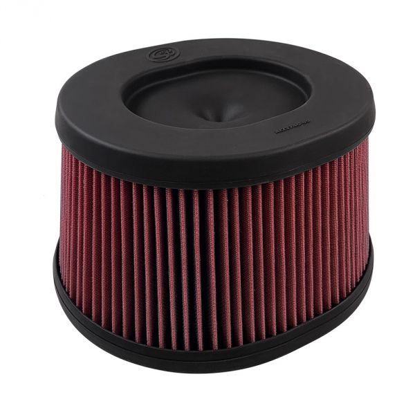 S&B KF-1074-BKJF Air Filter Cotton Cleanable For Intake Kit 75-5132/75-5132D S&B - Truck Part Superstore