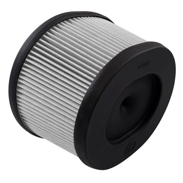 S&B KF-1074D-BKJF Air Filter Dry Extendable For Intake Kit 75-5132/75-5132D S&B - Truck Part Superstore