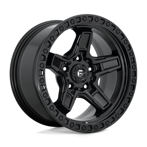 Fuel 1PC D69717907545 D697 17X9 5X5.0 MT-BLK -12MM - Truck Part Superstore