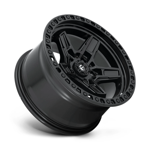 Fuel 1PC D69717907545 D697 17X9 5X5.0 MT-BLK -12MM - Truck Part Superstore