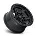 Fuel 1PC D69717907545 D697 17X9 5X5.0 MT-BLK -12MM - Truck Part Superstore