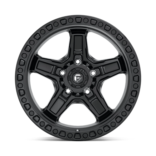 Fuel 1PC D69717907545 D697 17X9 5X5.0 MT-BLK -12MM - Truck Part Superstore