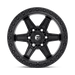 Fuel 1PC D69717907550 D697 17X9 5X5.0 MT-BLK 01MM - Truck Part Superstore