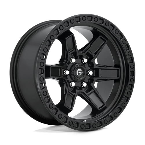 Fuel 1PC D69717908755 D697 17X9 6X4.5 MT-BLK 12MM - Truck Part Superstore