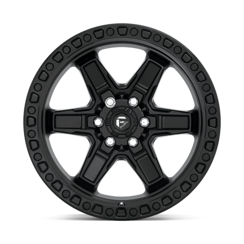 Fuel 1PC D69717908755 D697 17X9 6X4.5 MT-BLK 12MM - Truck Part Superstore