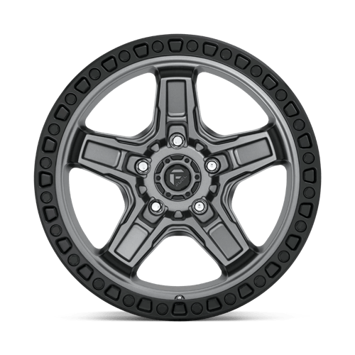 Fuel 1PC D69817907545 D698 17X9 5X5.0 MT-GNMTL-BBR -12MM - Truck Part Superstore