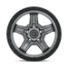 Fuel 1PC D69817907545 D698 17X9 5X5.0 MT-GNMTL-BBR -12MM - Truck Part Superstore