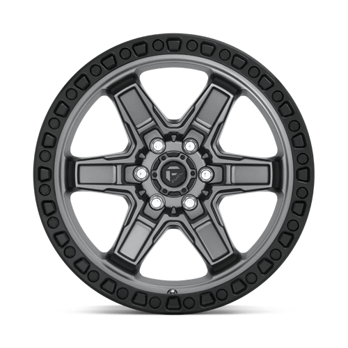 Fuel 1PC D69817908755 D698 17X9 6X4.5 MT-GNMTL-BBR 12MM - Truck Part Superstore