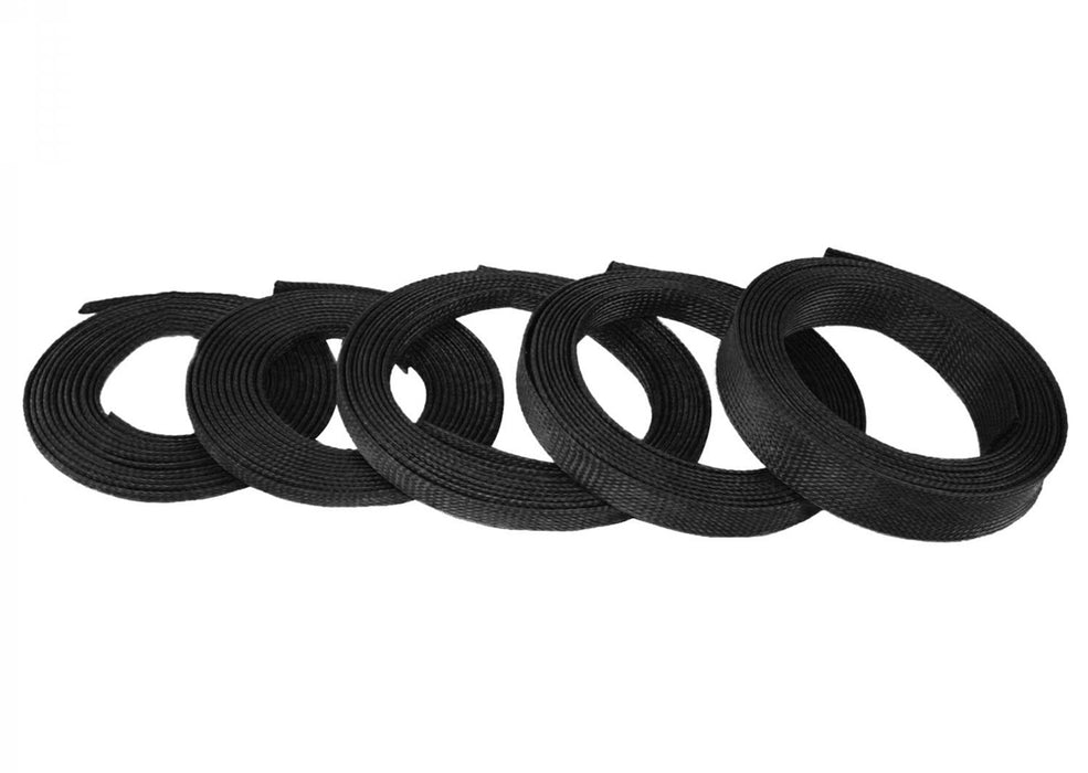 KEEP IT CLEAN KIC7ACD8 Black Ultra Wrap Wire Lo om Variety Pack - 50 Ft