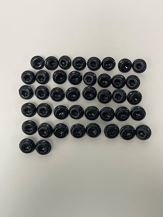 EGR KITUSA0027-1 Injection Molded Black Push In Bolt Kit - Truck Part Superstore