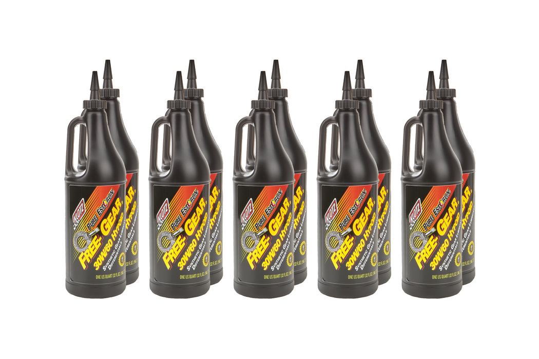 KLOTZ SYNTHETIC LUBRICANTS KE-966-10 Pure Estorlin Qualifier Gear Oil 30w60 Cs 10x1Qt