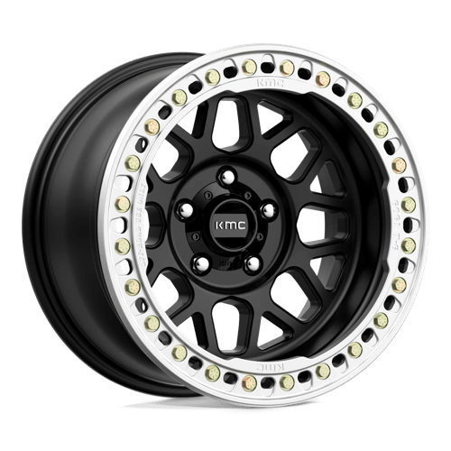 KMC KM23589087724N KM235 18X9 8X170 S-BLK -24MM - Truck Part Superstore