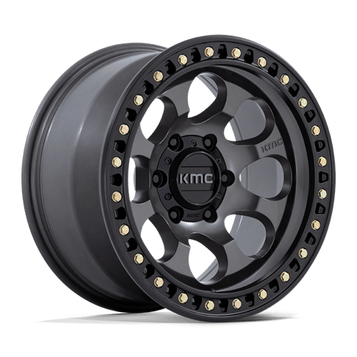 KMC KM550AB17855010 KM550 17X8.5 5X5.0 ANTH-SB-LP 10MM - Truck Part Superstore