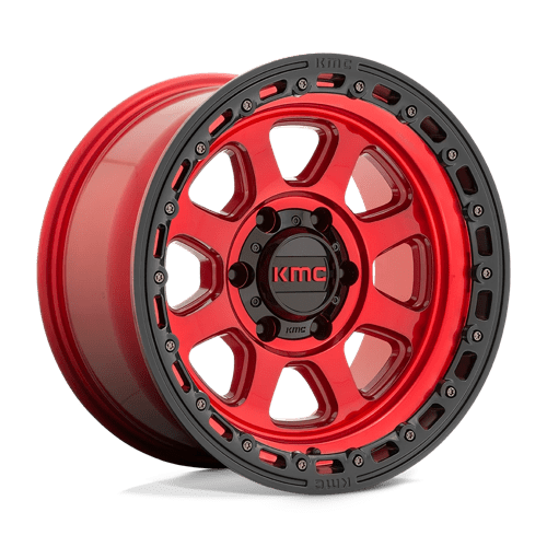 KMC KM54889087900 KM548 18X9 8X170 C-RED BLK-LP 0MM - Truck Part Superstore