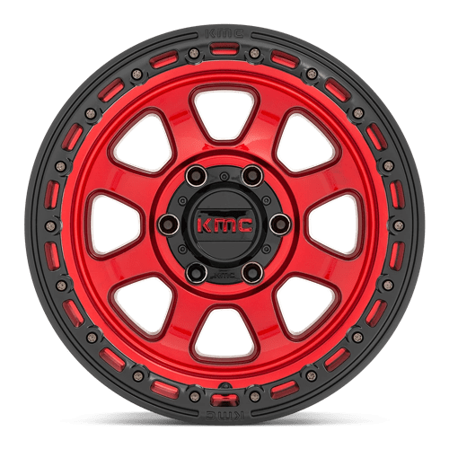KMC KM54889087900 KM548 18X9 8X170 C-RED BLK-LP 0MM - Truck Part Superstore