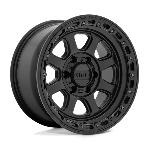 KMC KM54889080700 KM548 18X9 8X6.5 S-BLK GB-LP 0MM - Truck Part Superstore