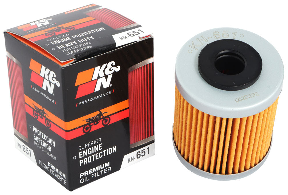 K&N KN-651 Engine Oil Filter - Truck Part Superstore