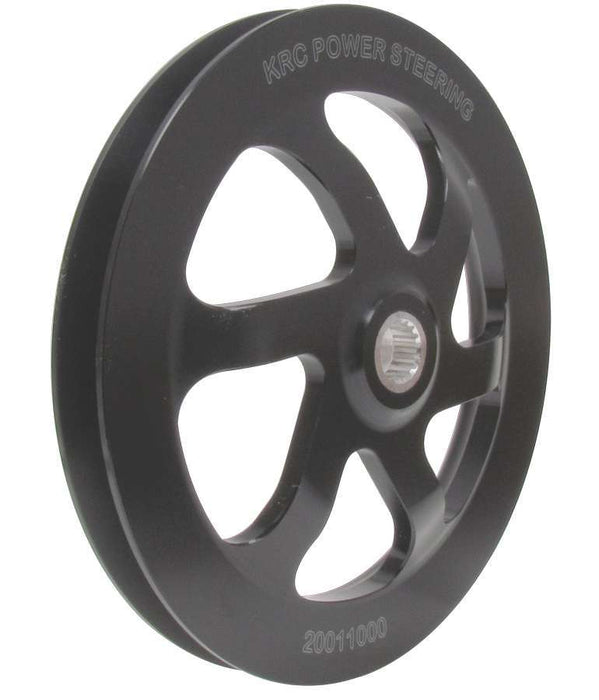 KRC POWER STEERING 20011000 V-Belt Pulley 6.0in for KRC Alum. Pumps