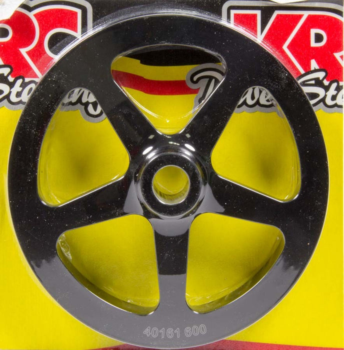 KRC POWER STEERING 40161600 P/S Pump Pulley 6in V-Belt Press On