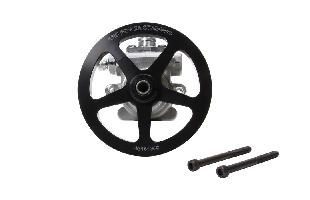 KRC POWER STEERING ESP19610000 P/S Pump Elite w/ 6in V- Belt Pulley w/o Res