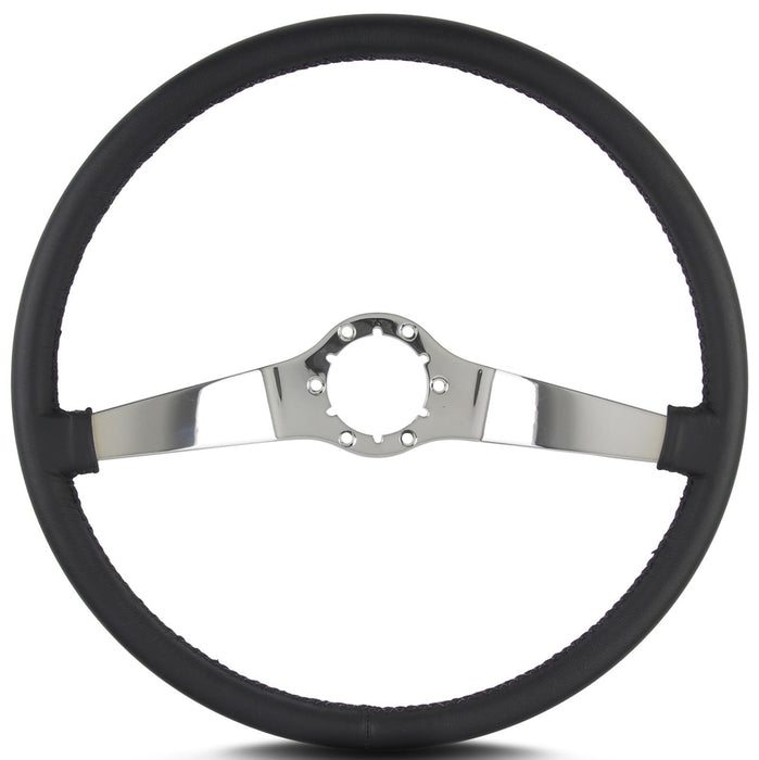 LECARRA STEERING WHEELS 66601 Steering Wheel Stainless Steel  Vette Two Smooth