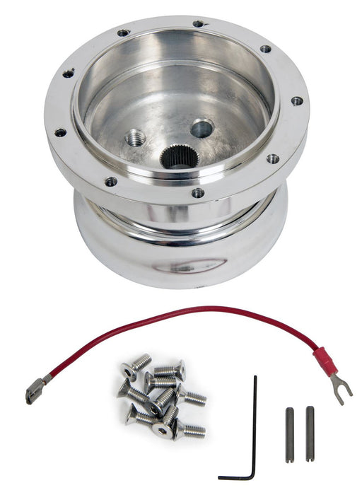 LECARRA STEERING WHEELS BA-22455 Steering Wheel Adapter Billet Aluminum