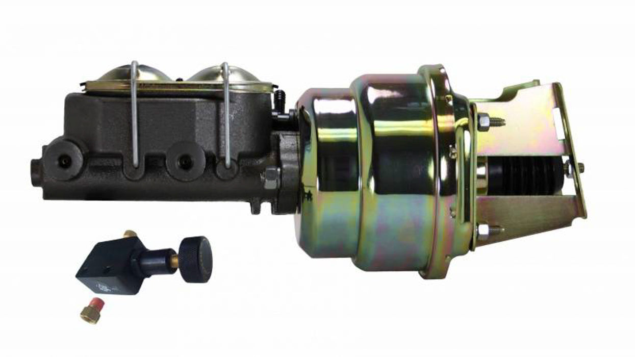 LEED BRAKES 3K105 7in Dual Power Booster 1-1/8 in Bore Master