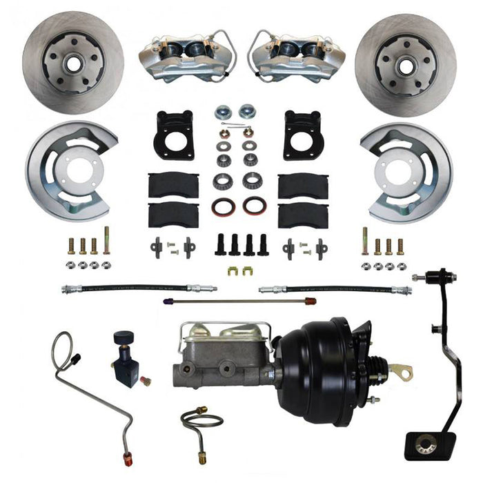LEED BRAKES FC0002-X405M Power Brake Conversion 67-69 Mustang